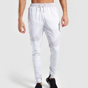 Gymshark Ultra Jacquard Joggers - White